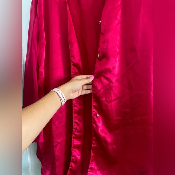 Victoria’s Secret // Gold Label Long Button Down Night Shirt - Picture 3 of 5